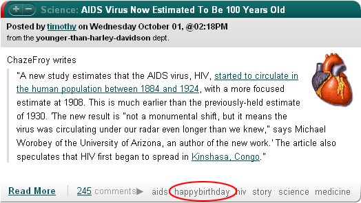 AIDS 100