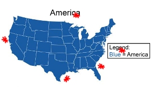 America Map