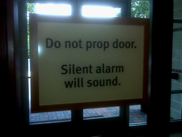 Silent Alarm Will Sound